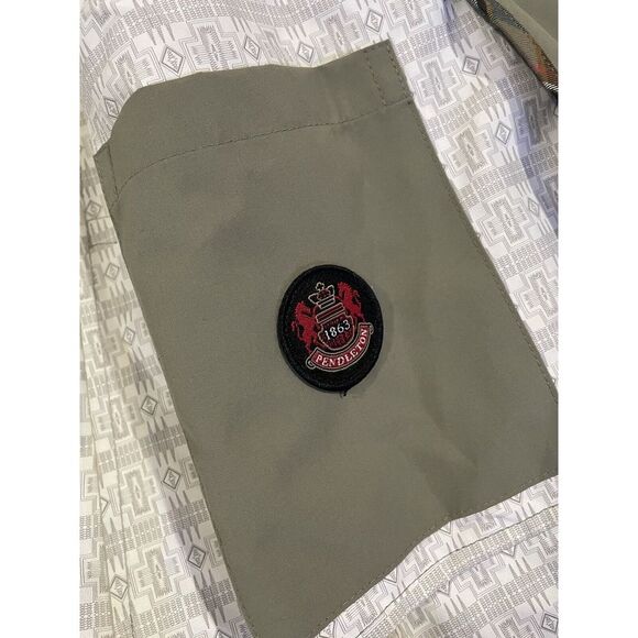 Pendleton Women's Medium Western Rain Jacket W/ Removable Hood Clay - Picture 8 of 14